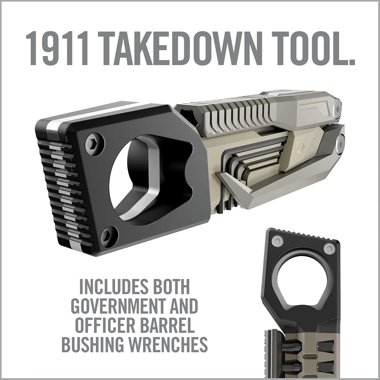 Real Avid 19-in-1 Pistol Tool and Walker's Razor Slim Electronic Ear Protection Bundle Pistol Tool + Ear Protection