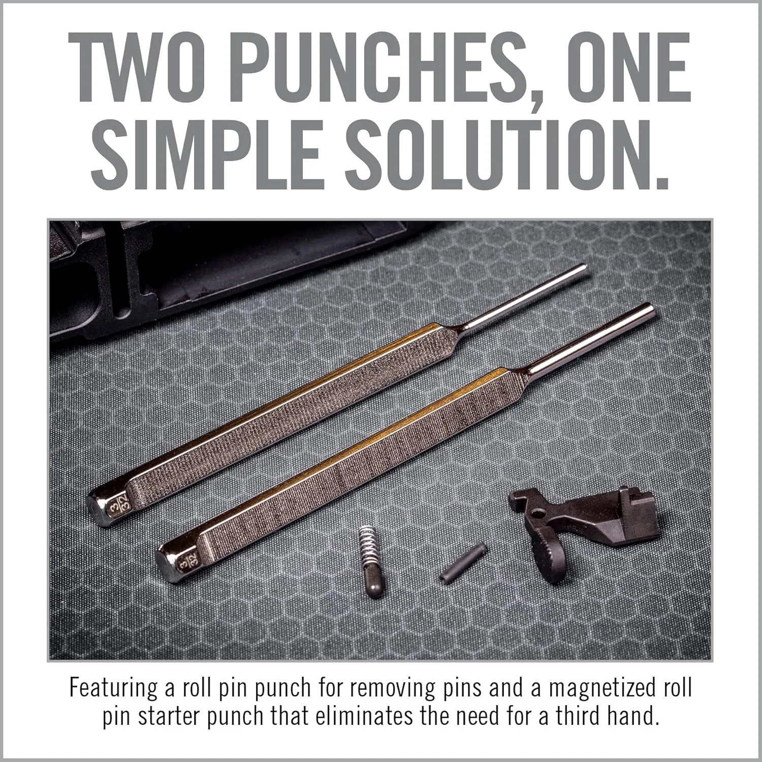 Real Avid Bolt Catch Punch Set, Stainless SPORTING