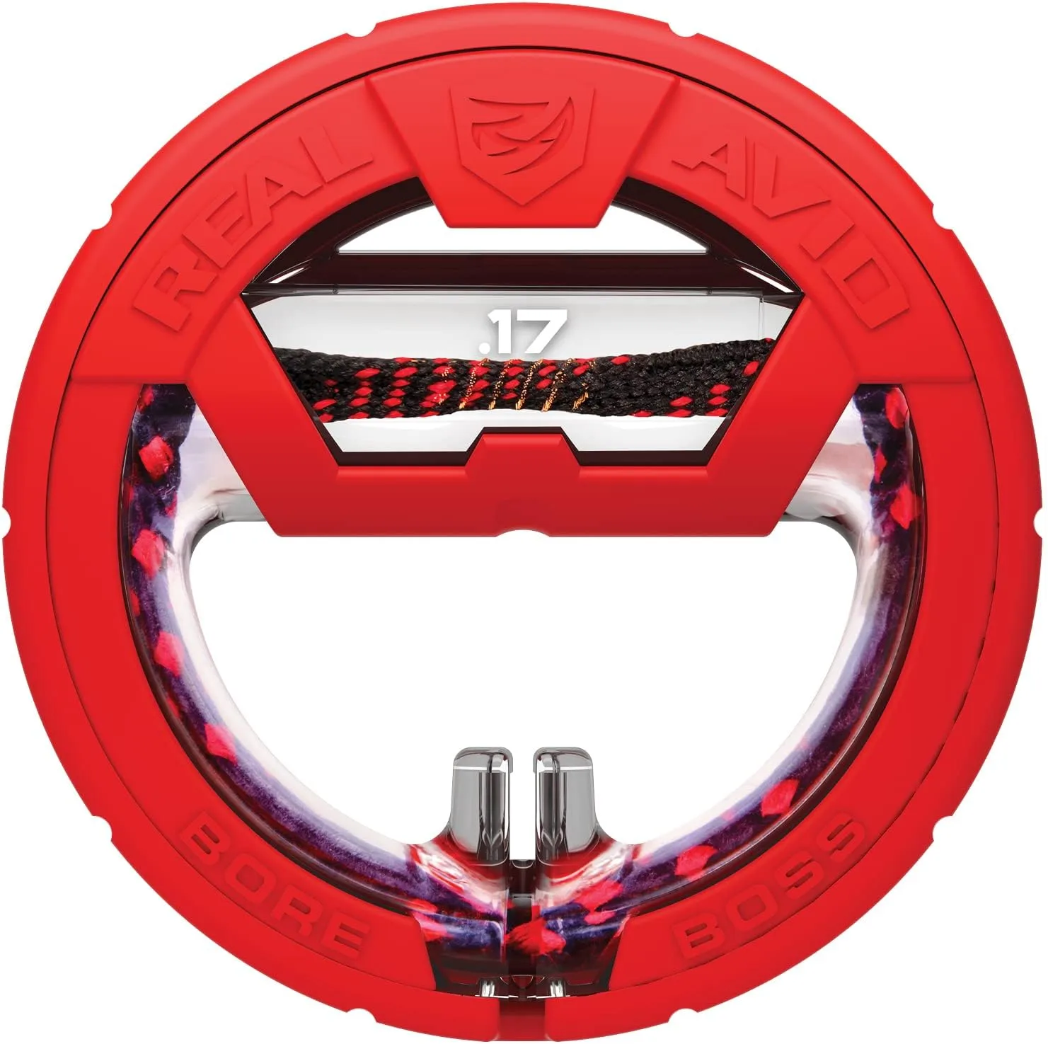 Real Avid Bore Boss Gun Cleaning System - Rapid Pull Through Barrel & Bore Cleaning Cable with Integrated Brush & Mop