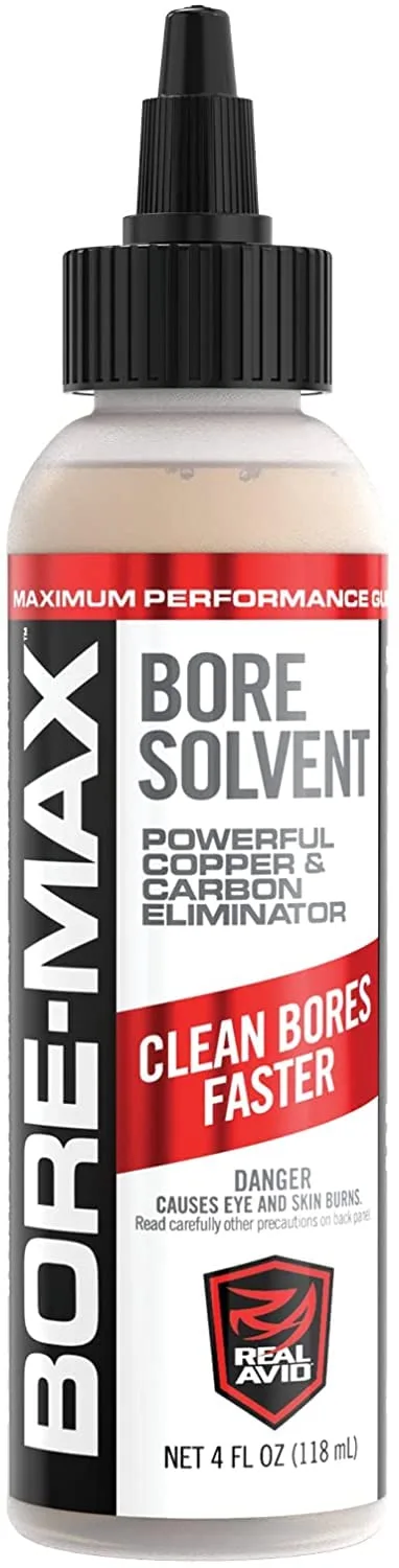 Real Avid Gun Cleaning Solvent 4oz Bottle, Bore Cleaner Gun Cleaning Fluid