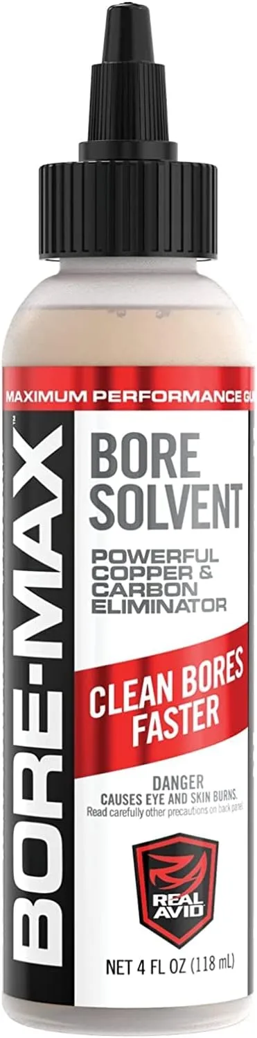 Real Avid Gun Cleaning Solvent 4oz Bottle, Bore Cleaner Gun Cleaning Fluid