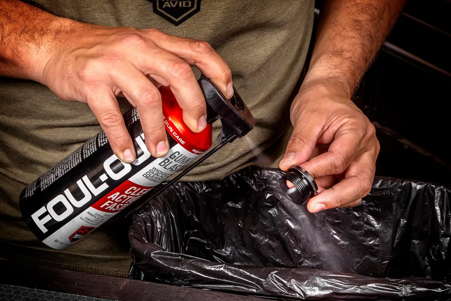 Real Avid Foul-Out Gunk Blaster - 12 Ounce Gun Cleaner Spray for Gun Maintenance