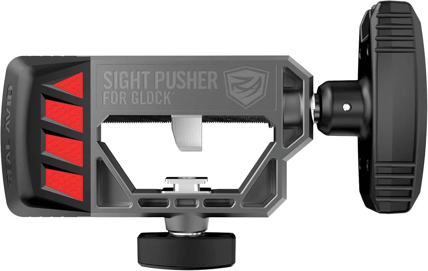 Real Avid Universal Glock Sight Pusher | Front and Rear Sight Tool for Glock 19, 17, 43, 26, 22