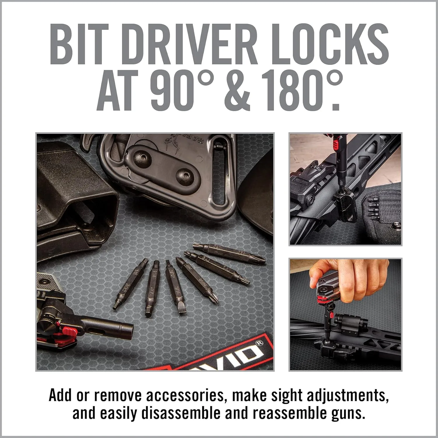 Real Avid Gun Tool Max, 37-in-1 Multitool for Gunsmithing, Includes Pliers, Wire Cutters, Knife Blade