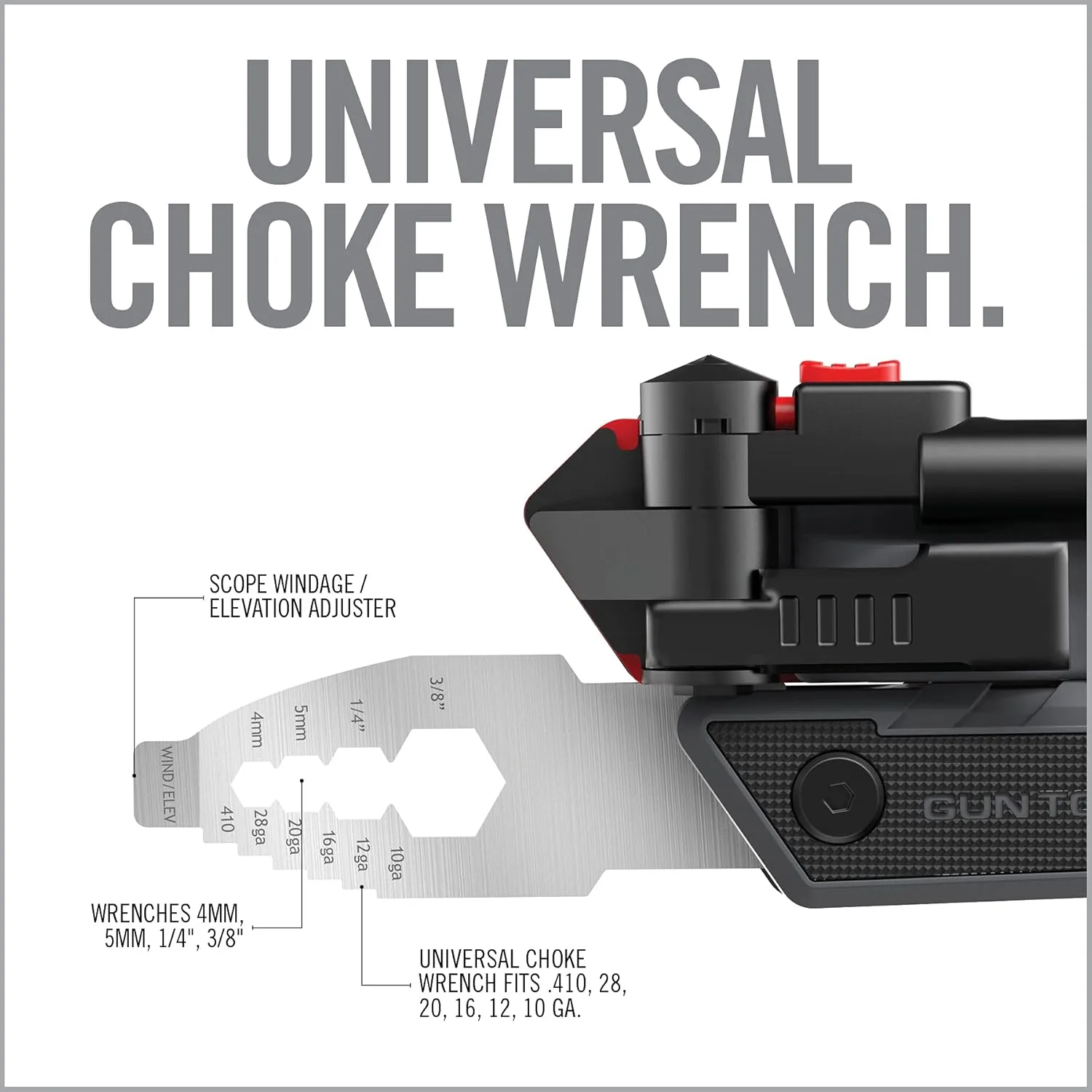 Real Avid Gun Tool Max, 37-in-1 Multitool for Gunsmithing, Includes Pliers, Wire Cutters, Knife Blade