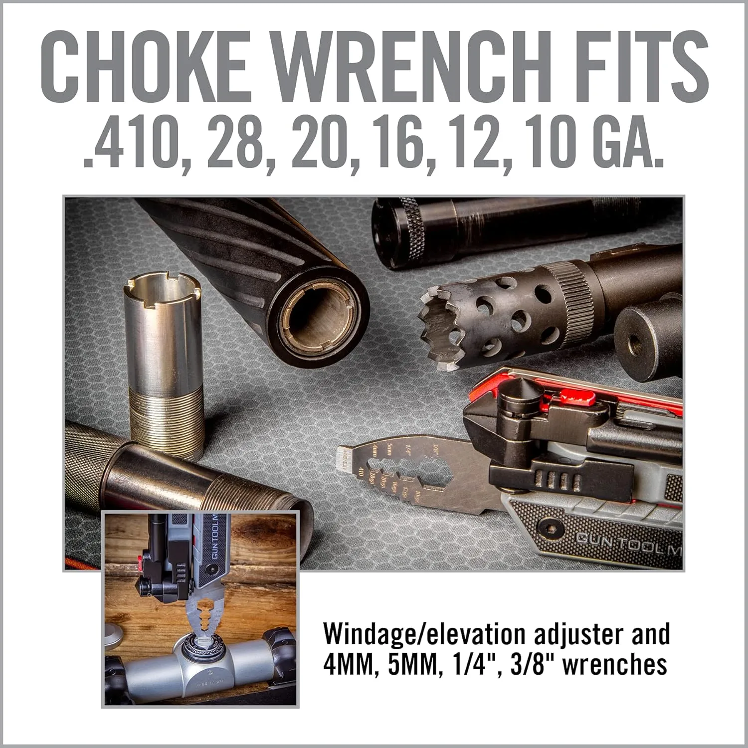Real Avid Gun Tool Max, 37-in-1 Multitool for Gunsmithing, Includes Pliers, Wire Cutters, Knife Blade