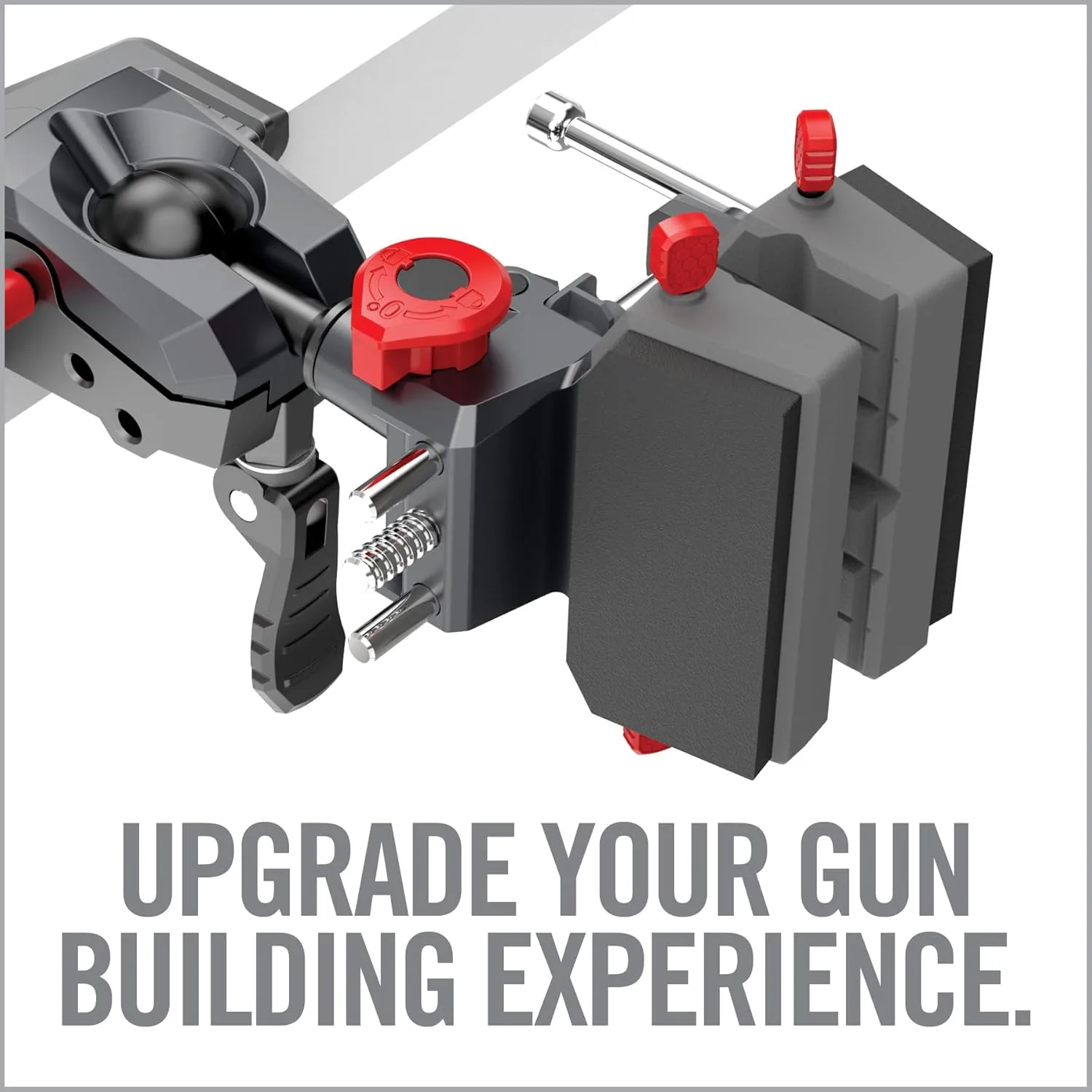 Real Avid Vise - 360° Swiveling Bench Vise for Optimal Positioning, Versatile Applications, 5" Jaw Width Vise for Cleaning