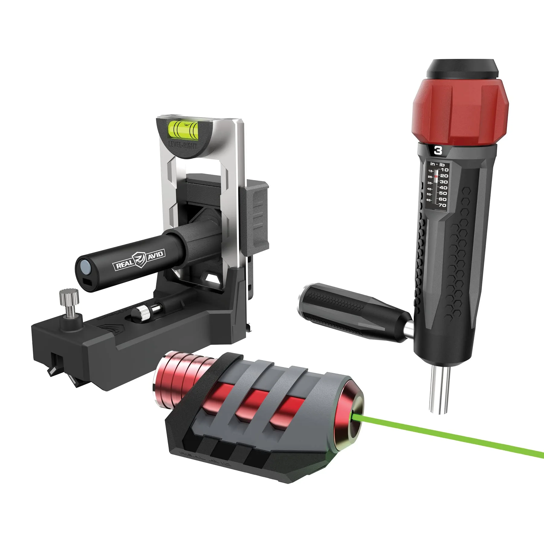 Real Avid Scope Mounting and Bore Sighting Kit | Includes Scope Leveling Kit