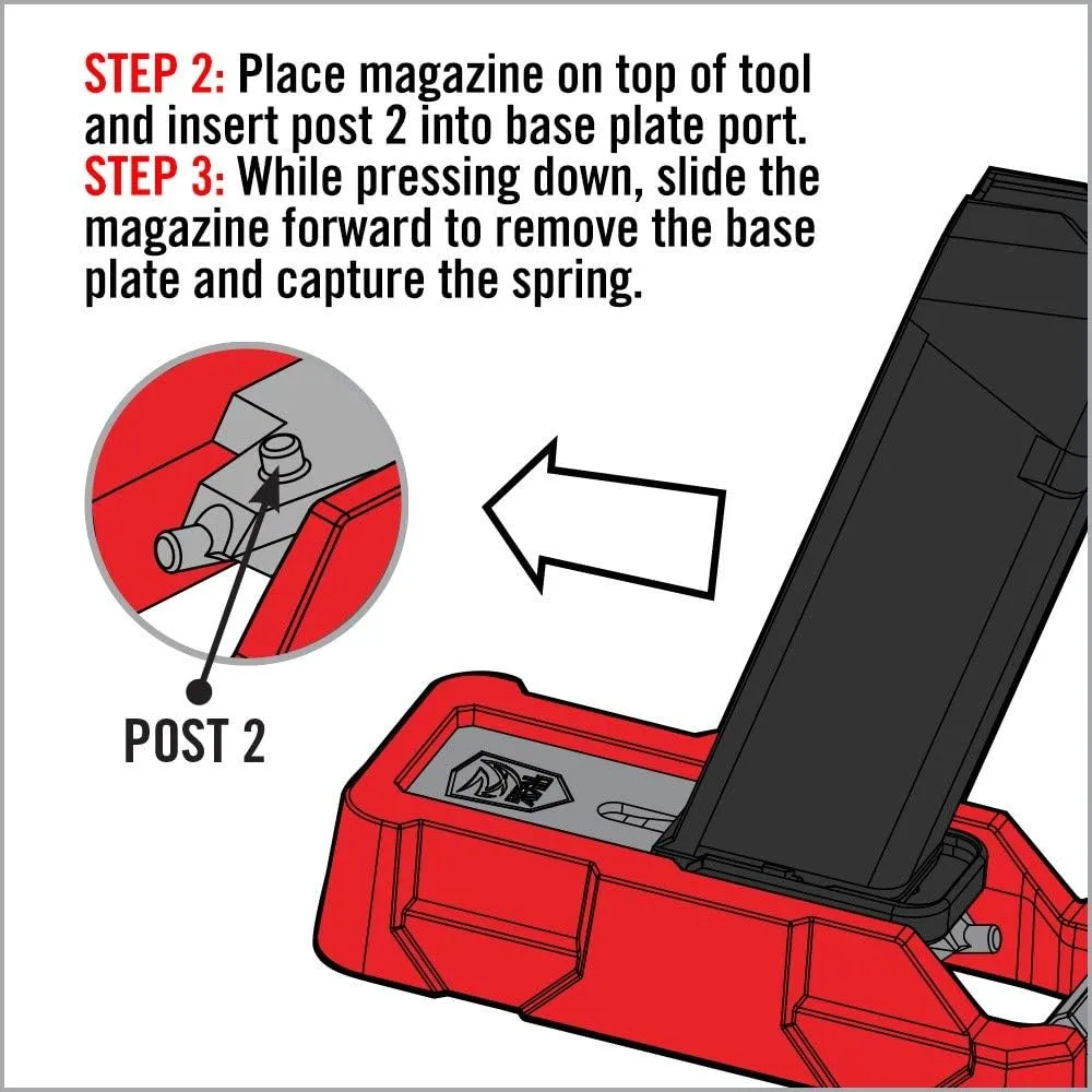 Real Avid Mag Plate Tool for Glock Magazine Maintenance I Perfect for Safely Installing