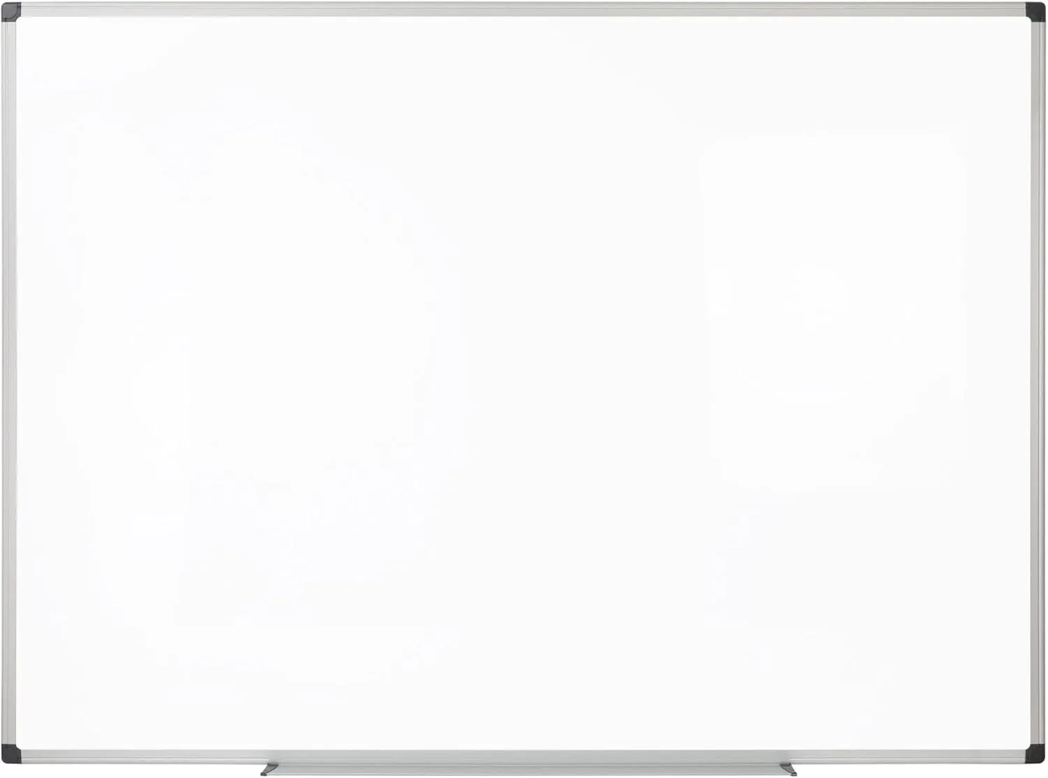 Realspace™ Magnetic Dry-Erase Whiteboard, 36" x 48", Silver Frame