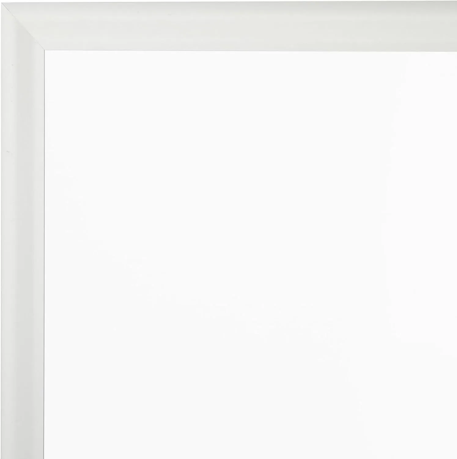 Realspace™ Magnetic Dry-Erase Whiteboard, 48'' x 72", Aluminum Frame with Silver Finish
