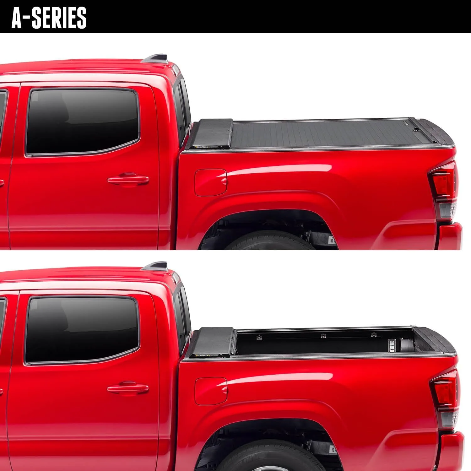 RealTruck Roll-N-Lock Retractable Aluminum Tonneau Cover Fits 2007-2021 Toyota Tundra