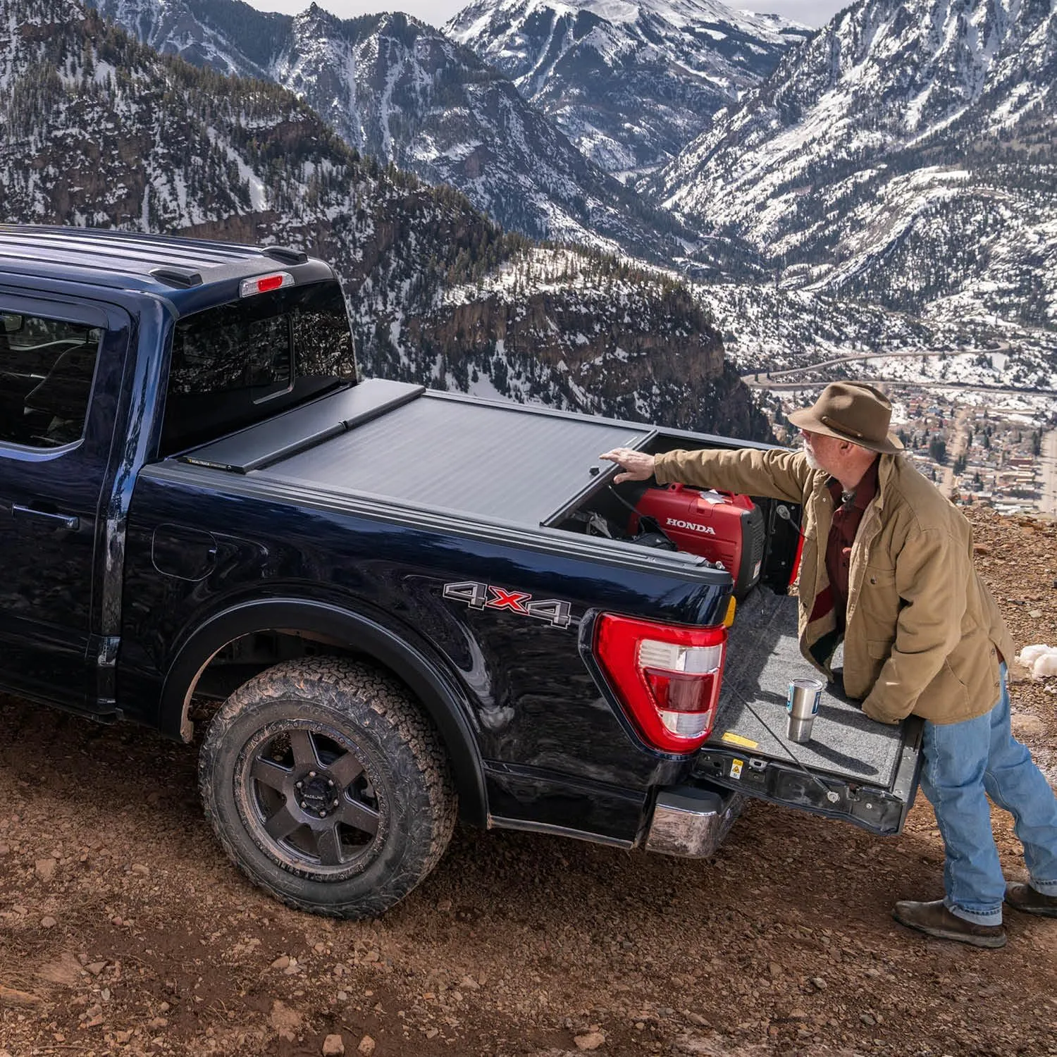 RealTruck Roll-N-Lock A-Series Retractable Tonneau Cover BT530A - Fits 2016-2023 Toyota Tacoma 5'1" Bed