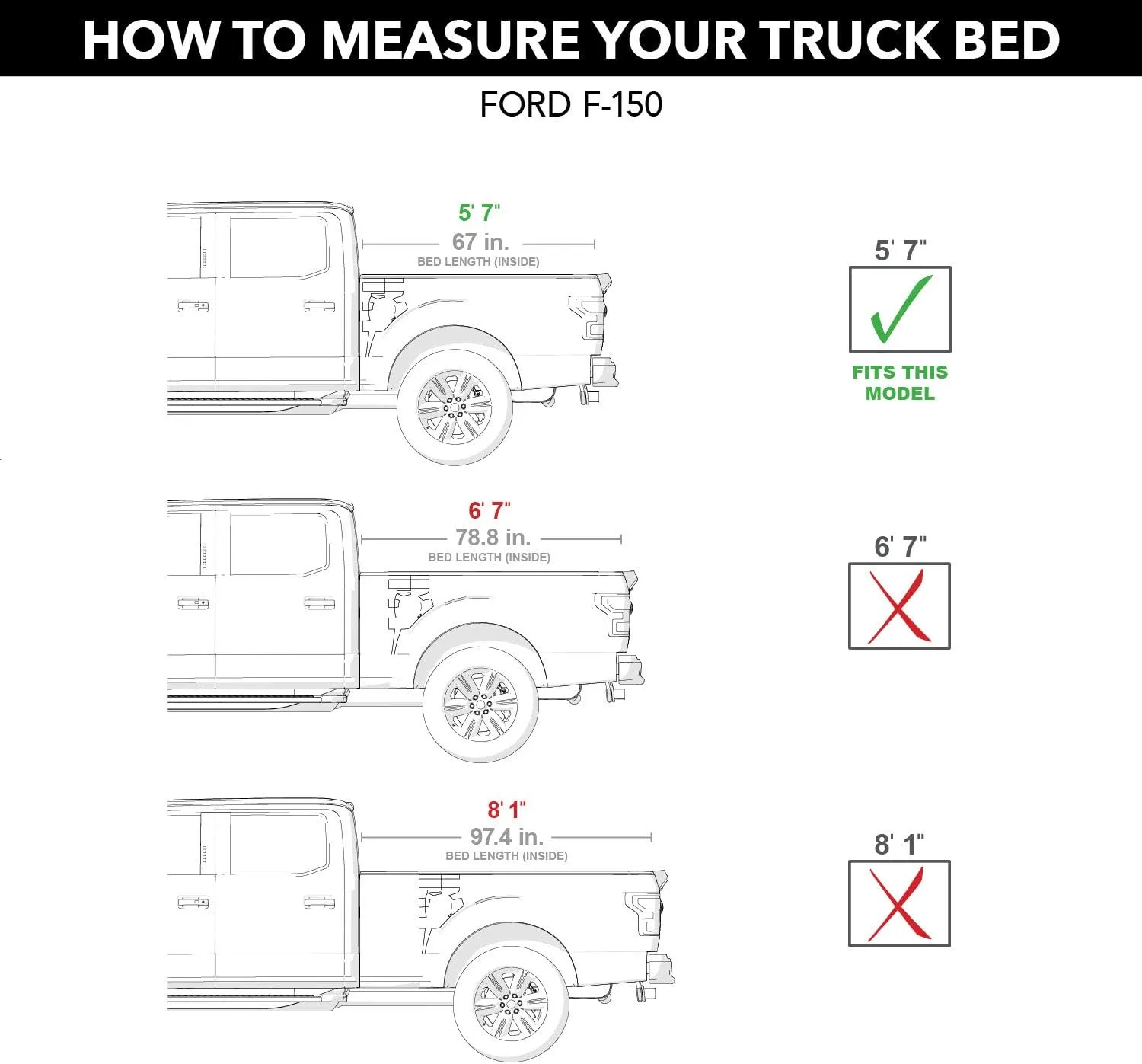 REALTRUCK Roll-N-Lock Retractable Truck Bed Tonneau Cover - Fits 2009-2014 Ford F-150