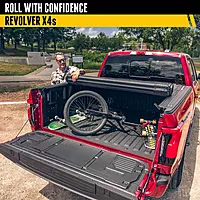 RealTruck BAK Revolver X4s Hard Rolling Truck Bed Tonneau Cover | 80214 | Fits 2009 - 2023 Dodge Ram 1500, 2010-21 2500/3500 8' Bed (96.3")