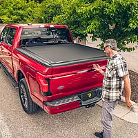 RealTruck BAK Revolver X4s Hard Rolling Truck Bed Tonneau Cover | 80207RB | Fits 2009-2023 Dodge Ram w/RamBox 5' 7" Bed (67.4")