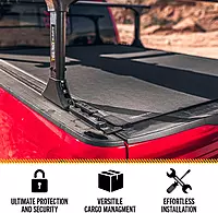 RealTruck BAK Revolver X4ts Hard Rolling Tonneau Cover | 80214RK | Fits 2009-2023 Ram 8' Bed (96.5")