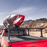 RealTruck BAK Revolver X4ts Hard Rolling Truck Bed Tonneau Cover | 80410TRK | Fits 2007-2021 Toyota Tacoma (w Track System) Won't fit Trail Special Edition Storage Boxes 6' 7" Bed (80.4")