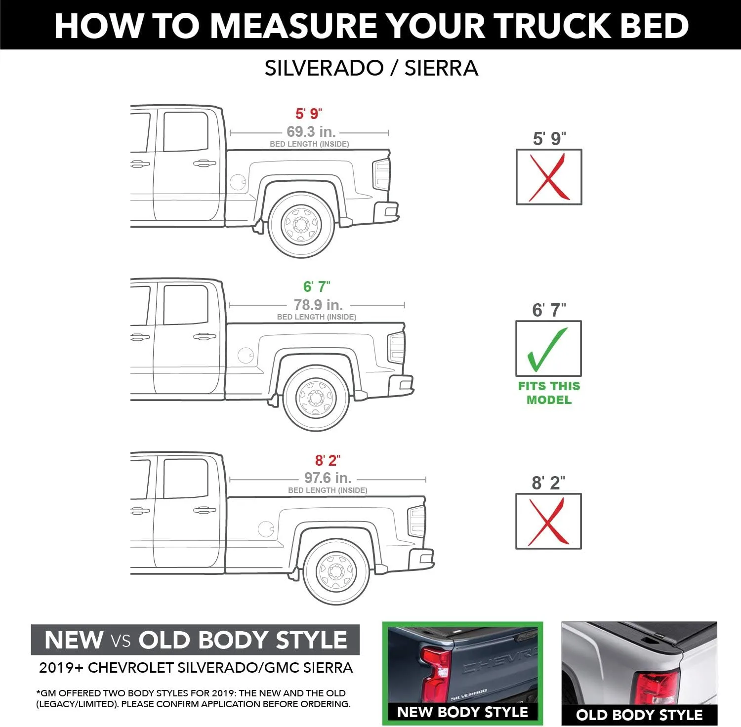 RETRAX RetraxONE MX Retractable Tonneau Cover 60462 - Fits Chevy/GMC 6.5' Bed