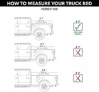 RealTruck BAK BAKFlip FiberMax Hard Folding Truck Bed Tonneau Cover | 1126339 | Fits 2021-2026 Ford F-150 (incl. Raptor/Lightning) 5' 7" Bed (67.1")