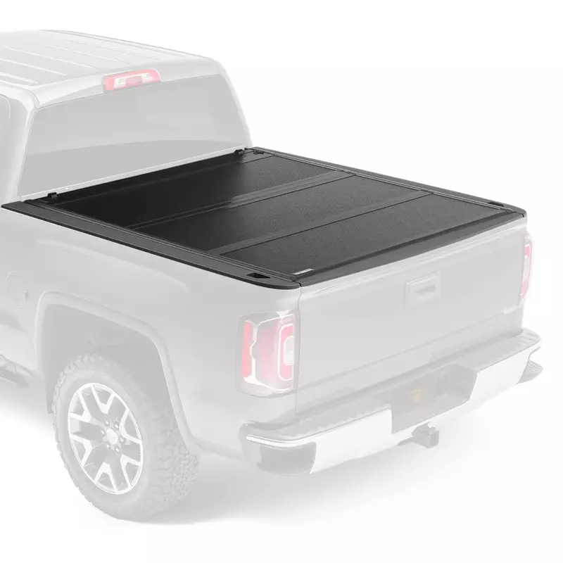 RealTruck BAKFlip FiberMax Hard Folding Tonneau Cover - Fits 2020-26 Silverado/Sierra 6'10" Bed