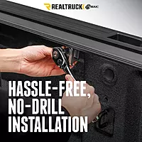 RealTruck BAK BAKFlip G2 Hard Folding Truck Bed Tonneau Cover | 226601 | Fits 2005-2016 Honda Ridgeline 5' Bed (60")