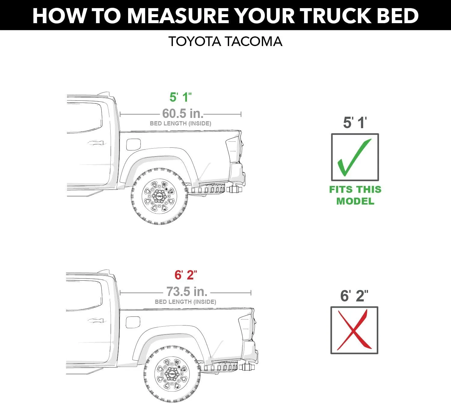 RealTruck Soft Roll-Up Tonneau Cover for Toyota Tacoma