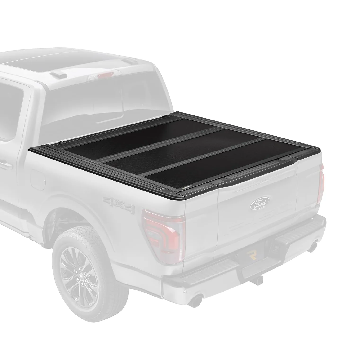 RealTruck UnderCover Flex Hard Folding Truck Bed Tonneau Cover | FX41007 | Fits 2007 - 2021 Toyota Tundra w/o rail system 5' 7" Bed (66.7")