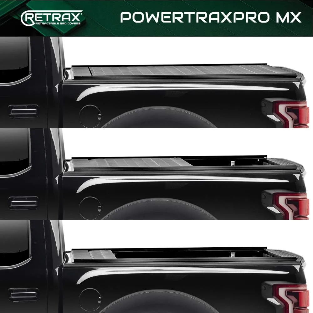 Retrax PowerTraxPRO MX Retractable Truck Bed Tonneau Cover - 90232 - Fits Dodge Ram 6'4" Bed