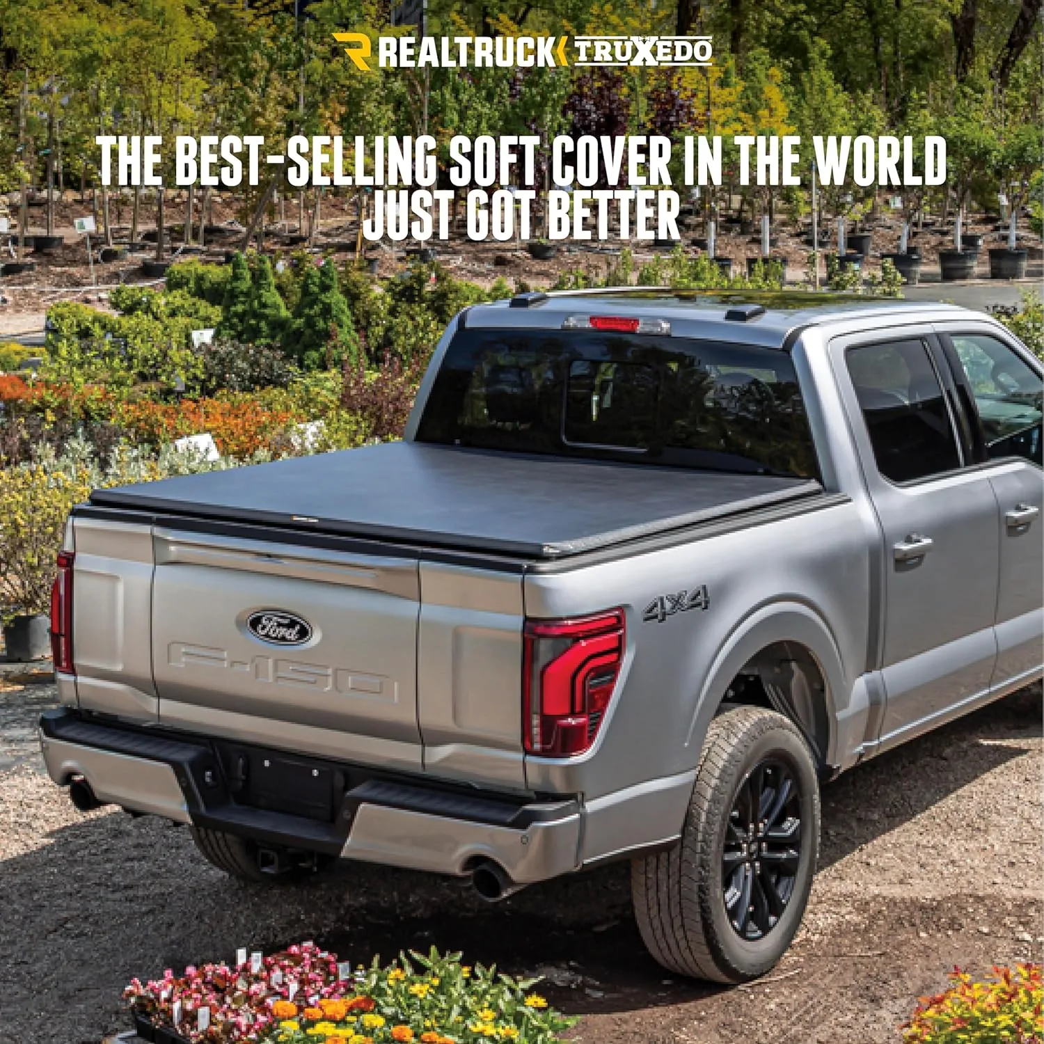RealTruck TruXedo TruXport Soft Roll Up Truck Bed Tonneau Cover | 275801 | Fits 2014 - 2021 Toyota Tundra 6'7" Bed (78.7")