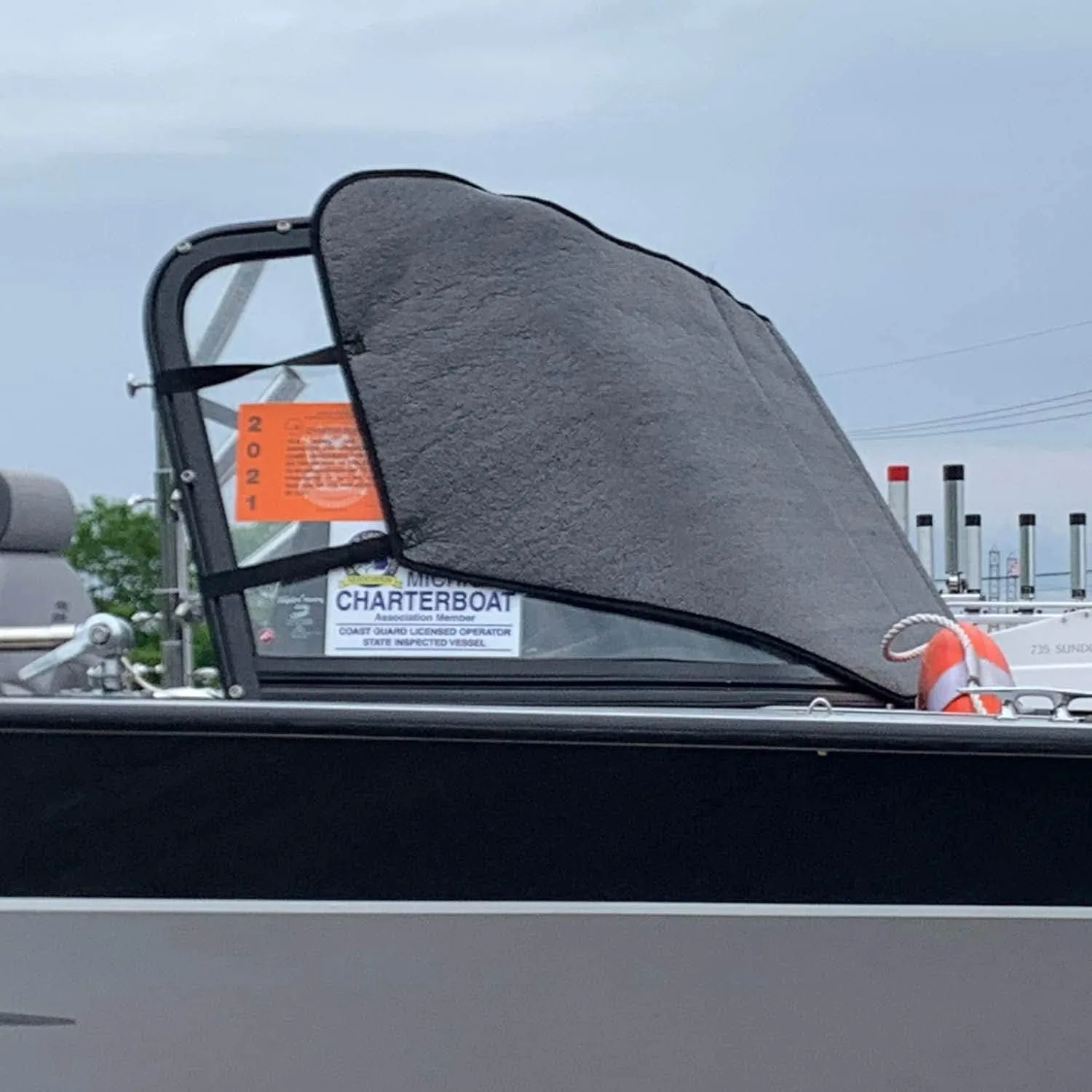 RealTruck TruXedo Boat Windshield Protector by TruXedo | 1117432 | Universal Fitment