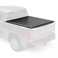 RealTruck TruXedo Deuce Hybrid Truck Bed Tonneau Cover | 773301 | Fits 2019-2024 Chevy/GMC Silverado/Sierra 1500, 2020-21 2500/3500HD 6' 10" Bed (82.2") 6' 10" Bed Deuce