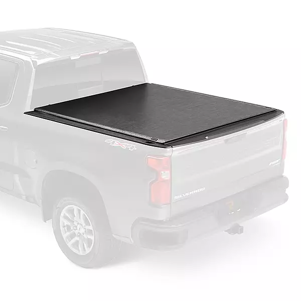 RealTruck TruXedo Deuce Hybrid Truck Bed Tonneau Cover | 773301 | Fits 2019-2024 Chevy/GMC Silverado/Sierra 1500, 2020-21 2500/3500HD 6' 10" Bed (82.2") 6' 10" Bed Deuce