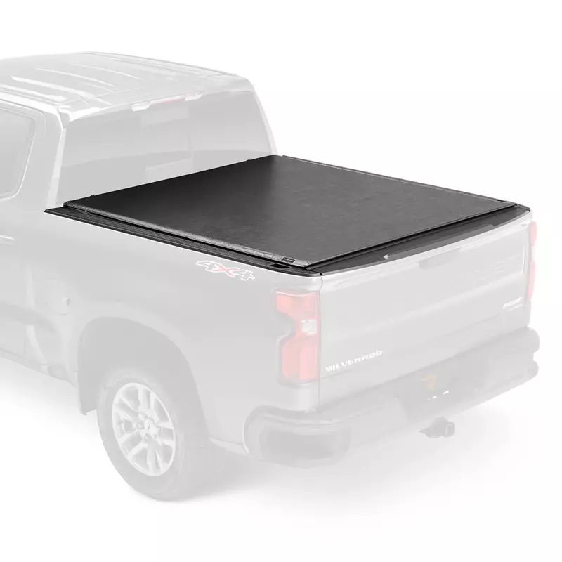 RealTruck TruXedo Deuce Hybrid Truck Bed Tonneau Cover | 773301 | Fits 2019-2024 Chevy/GMC Silverado/Sierra 1500, 2020-21 2500/3500HD 6' 10" Bed (82.2") 6' 10" Bed Deuce