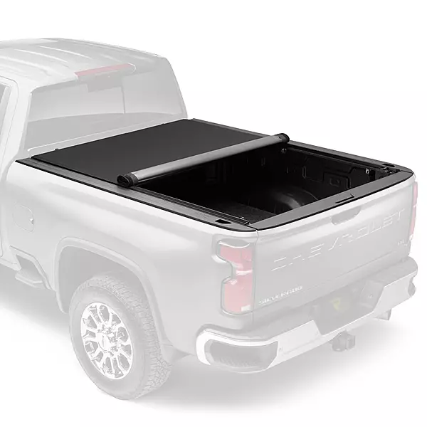 RealTruck TruXedo Pro X15 Soft Roll-Up Tonneau Cover for 2020-2024 Chevy/GMC Silverado/Sierra 6'10" Bed