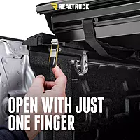 RealTruck TruXedo Pro X15 Soft Roll-Up Tonneau Cover for 2020-2024 Chevy/GMC Silverado/Sierra 6'10" Bed