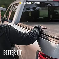RealTruck TruXedo TruXport Soft Roll-Up Tonneau Cover for 2014-2021 Toyota Tundra 8'2" Bed (276901)