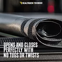 RealTruck TruXedo TruXport Soft Roll-Up Tonneau Cover for 2014-2021 Toyota Tundra 8'2" Bed (276901)