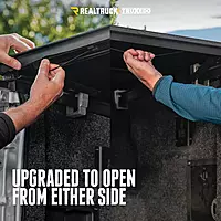 RealTruck TruXedo TruXport Soft Roll-Up Tonneau Cover for 2014-2021 Toyota Tundra 8'2" Bed (276901)