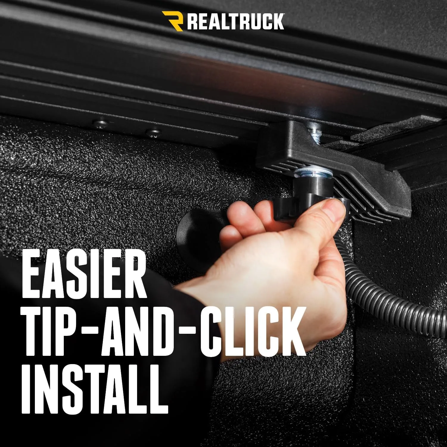 RealTruck UnderCover Hard Folding Truck Bed Tonneau Cover (Fits 6'4" Dodge Ram, without RamBox)