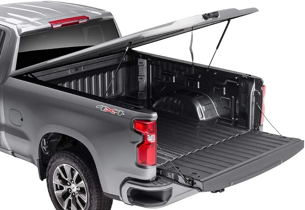RealTruck UnderCover Elite LX Tonneau Cover - UC4138L-1G3 for Toyota Tacoma 5'1" Bed (Charcoal)
