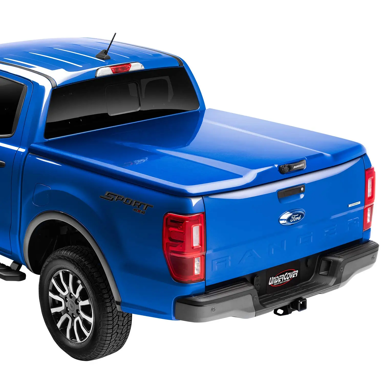 RealTruck UnderCover Elite LX Tonneau Cover - UC4138L-1G3 for Toyota Tacoma 5'1" Bed (Charcoal)