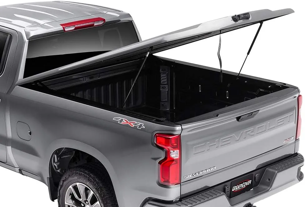 RealTruck UnderCover Elite LX Tonneau Cover - UC4138L-1G3 for Toyota Tacoma 5'1" Bed (Charcoal)