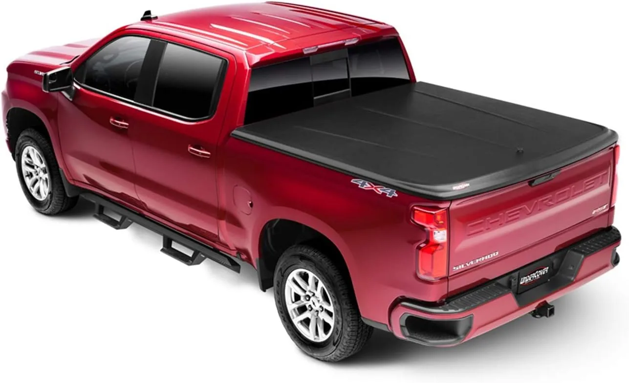 RealTruck Undercover SE One-Piece Truck Bed Tonneau Cover | UC1186 | Fits 2019-2025 Chevy/GMC Silverado/Sierra 1500 6' 7" Bed (79.4")