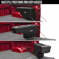 RealTruck Undercover SwingCase Truck Bed Storage Box | SC304D | Fits 2020-2025 Jeep Gladiator Drivers Side
