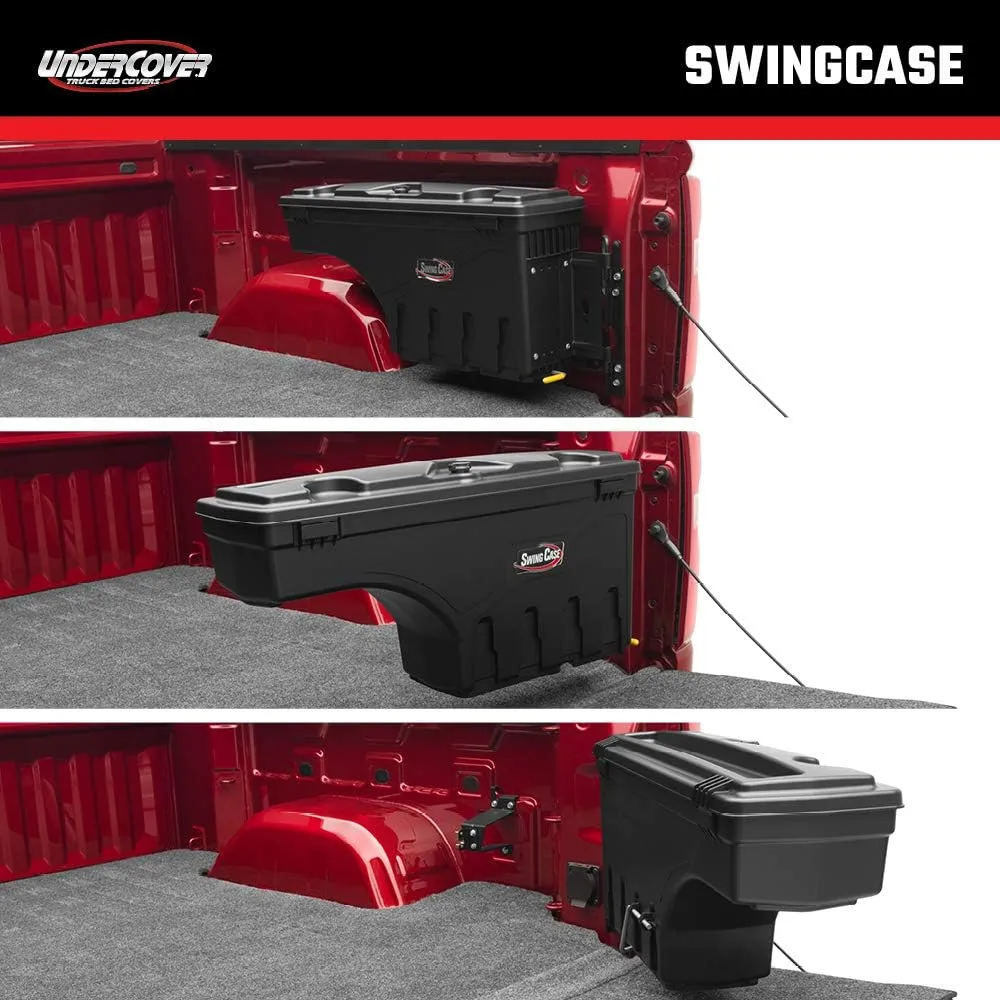 RealTruck Undercover SwingCase Truck Bed Storage Box | SC107P | Fits 2023-2025 Chevy/GMC Colorado/Canyon Passenger Side