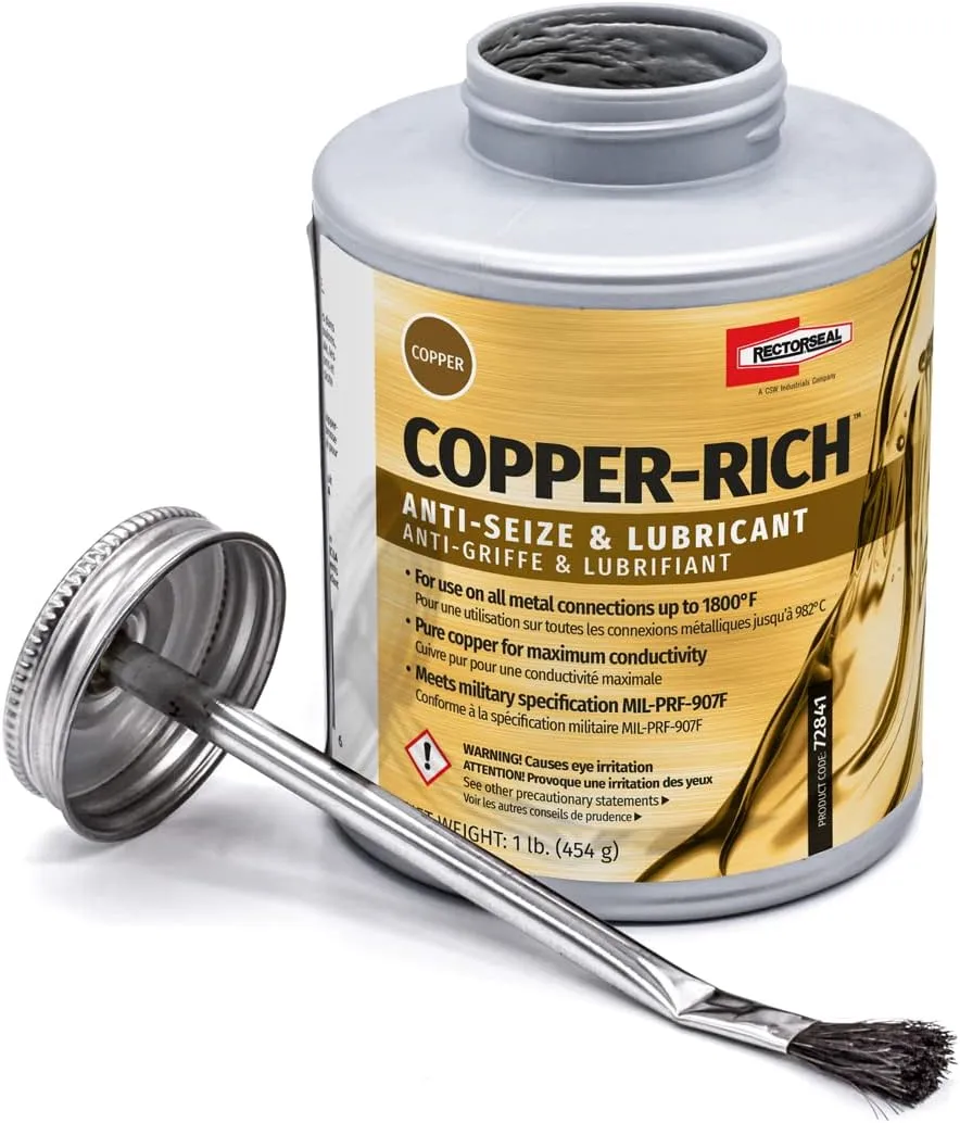 Rectorseal 72841 1-Pound Copper-Rich Antiseize And Lubricant