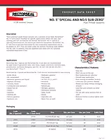 Rectorseal 27651 1/2 Pint Brush Top No.5 Sub-Zero Pipe Thread Sealant.