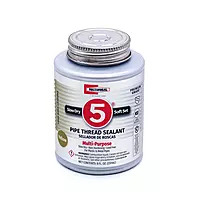 Rectorseal 25551 8-Ounce No. 5 Pipe Thread Sealant, Yellow