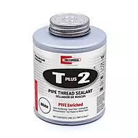 Rectorseal 23431 Pint Brush Top T Plus 2 Pipe Thread Sealant 16 oz. Sealant